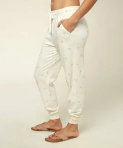 Flash Sale 😉 O'Neill Off-White Spot Oceanic Drawstring Sweatpants - Juniors ✔️ -O'Neill Sales zu101695965 alt 3 tm1639170774