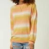 Cheapest ❤️ O'Neill Yellow Gradient Stripe Floyd Pullover - Juniors 🔔 -O'Neill Sales zu101696266 alt 1 tm1639170939