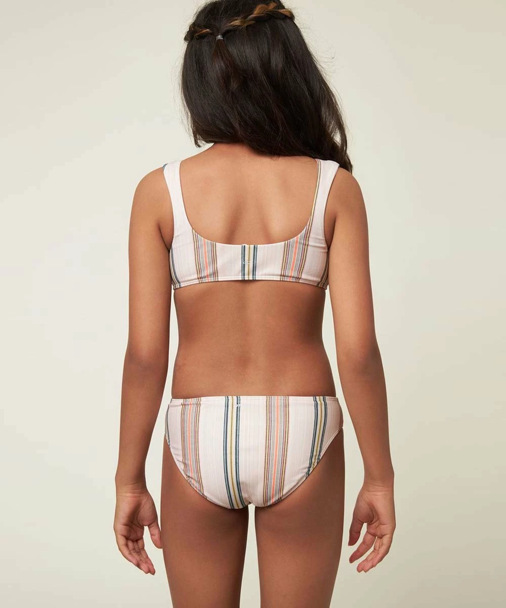 Buy 🤩 O'Neill Van & White Stripe Katana 👙 Bikini Top & Bottoms - 👧 Girls ✨ 4 Buy 🤩 O'Neill Van & White Stripe Katana 👙 Bikini Top & Bottoms - 👧 Girls ✨ - Image 2