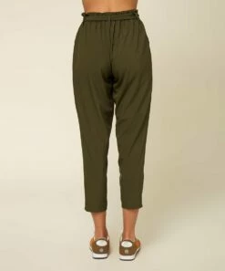Best reviews of 🔔 O'Neill Dark Olive Layover Crop Pants - Juniors 👍 -O'Neill Sales zu102876233 alt 2 tm1644337128