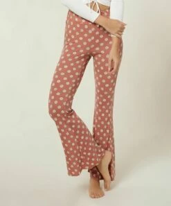 Best Sale 😉 O'Neill Coral Daisy Belle Flare Pants - Juniors 😀 -O'Neill Sales zu102876240 alt 3 tm1644337128