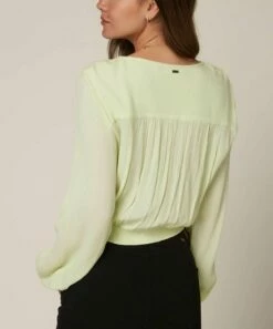 Outlet 🧨 O'Neill Mint Freely Surplice Top - Juniors 😉 -O'Neill Sales zu102876317 alt 3 tm1644337128