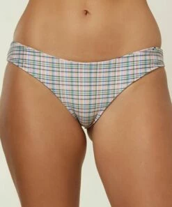 Budget 🔥 O'Neill Black & Green Floral Reversible 👙 Bikini Bottoms - Juniors ⌛