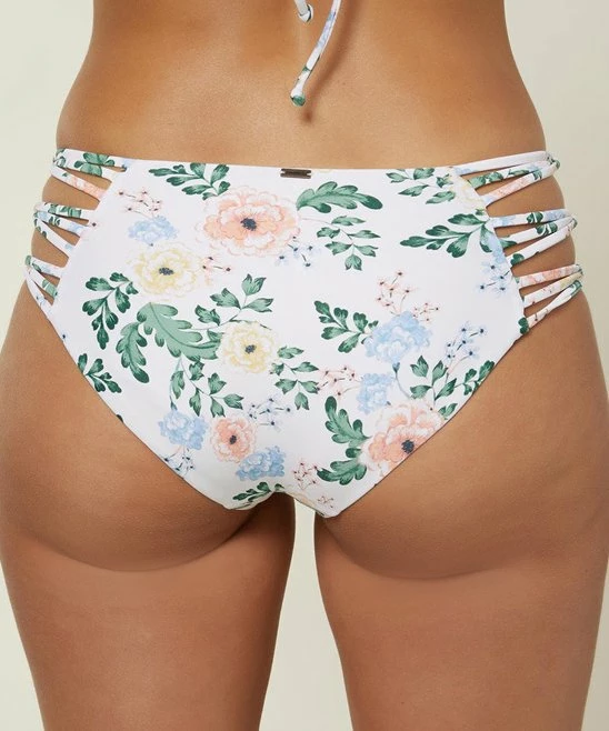 Deals ๐ O'Neill White & Green Floral Cross-Strap ๐ Bikini Bottoms - Juniors โญ 7 Deals ๐ O'Neill White & Green Floral Cross-Strap ๐ Bikini Bottoms - Juniors โญ - Image 5