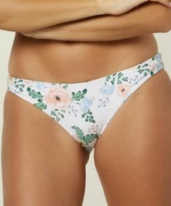 Top 10 💯 O'Neill White & Green Floral 👙 Bikini Bottoms - Juniors 😍 -O'Neill Sales zu103768307 alt 4 tm1647541064