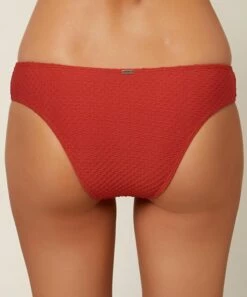 Deals 🥰 O'Neill Rust Textured 👙 Bikini Bottoms - Juniors 🌟 -O'Neill Sales zu103773836 alt 2 tm1647541312