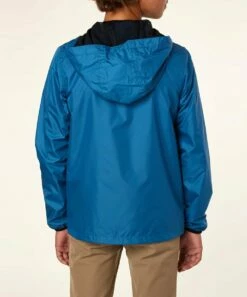 Best deal 👏 O'Neill Cascade Blue & Gray Color Block Nomadic Windbreaker - Boys ✔️ -O'Neill Sales zu105008543 alt 3 tm1671560778