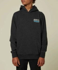 Flash Sale ❤️ O'Neill Black & Blue Logo Fifty-Two Hoodie - Boys 🌟 -O'Neill Sales zu105017074 alt 2 tm1660679862