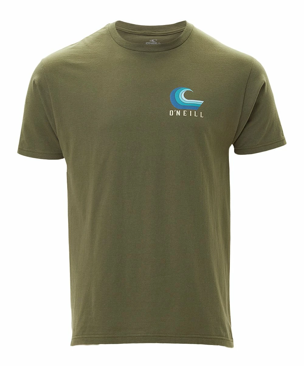 Brand new ๐ฏ O'Neill Military Green Surf Side Tee - Men ๐ 3 Brand new ๐ฏ O'Neill Military Green Surf Side Tee - Men ๐