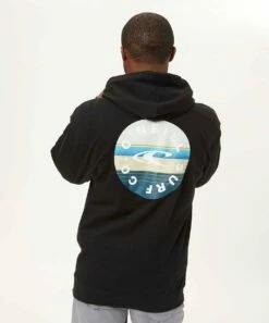 Flash Sale 🎁 O'Neill Black Wavos Hoodie - Men ✨ -O'Neill Sales zu105402351 alt 1 tm1663786211