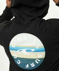 Flash Sale 🎁 O'Neill Black Wavos Hoodie - Men ✨ -O'Neill Sales zu105402351 alt 2 tm1663786211