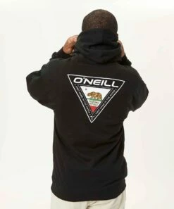 Wholesale 🔥 O'Neill Black California Flag Hoodie - Men 😉 -O'Neill Sales zu105403597 alt 1 tm1663786211