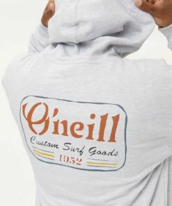 Brand new 🌟 O'Neill Heather Gray Cooler Hoodie - Men 🥰 -O'Neill Sales zu105403614 alt 2 tm1663786211