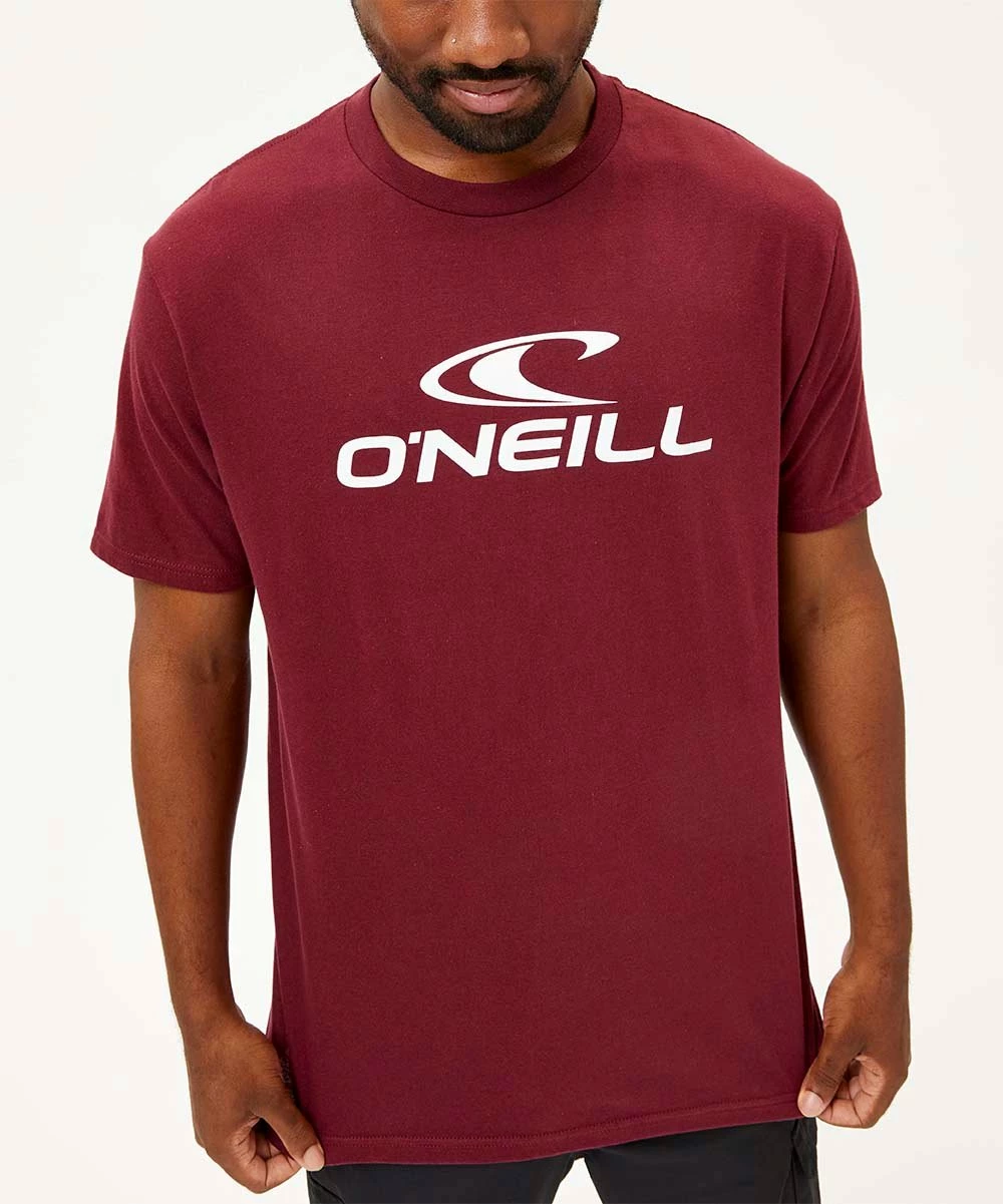 New 😉 O'Neill Burgundy 'O'Neill' Tangier Tee - Men 😍 5 New 😉 O'Neill Burgundy 'O'Neill' Tangier Tee - Men 😍 - Image 3