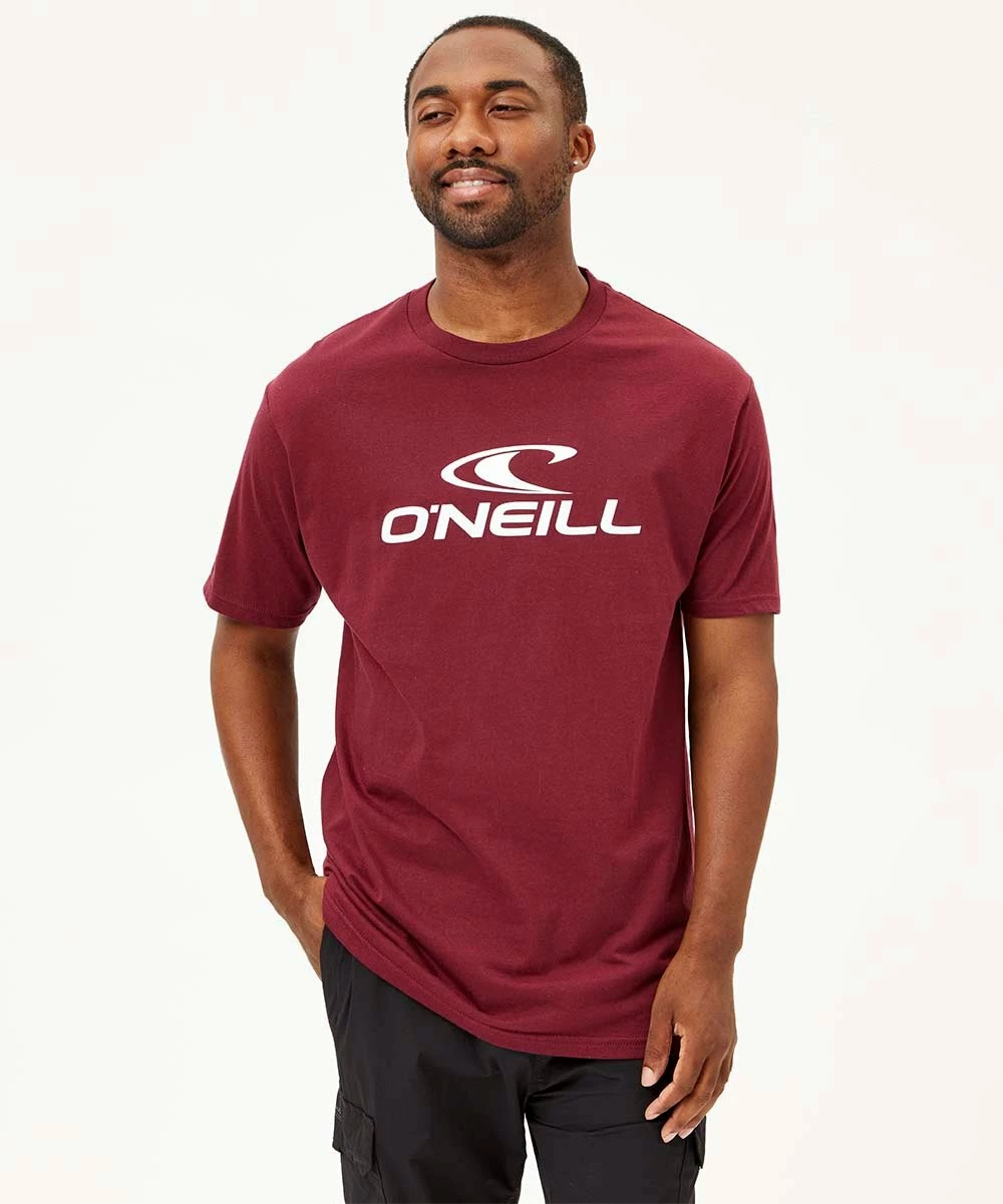 New 😉 O'Neill Burgundy 'O'Neill' Tangier Tee - Men 😍 3 New 😉 O'Neill Burgundy 'O'Neill' Tangier Tee - Men 😍
