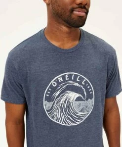 Budget 👏 O'Neill Navy Heather 'O'Neill' Wave Tee - Men 🎁 7 Budget 👏 O'Neill Navy Heather 'O'Neill' Wave Tee - Men 🎁 -O'Neill Sales zu105409887 alt 1 tm1660594685