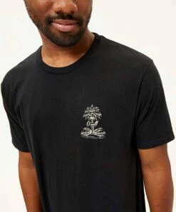 Cheapest 🌟 O'Neill Black 'O'Neill' Palmstrands Tee - Men ⌛ -O'Neill Sales zu105409891 alt 1 tm1660594685