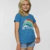 Discount 🥰 O'Neill Blue & Multicolor 'Be A Rainbow' Crewneck Tee - 👧 Girls ⌛ -O'Neill Sales zu106421373 main tm1655218201