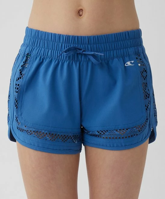 Best Pirce ⌛ O'Neill Blue Logo Hollow-Out Renew Stretch Boardshorts - 👧 Girls 🛒 4 Best Pirce ⌛ O'Neill Blue Logo Hollow-Out Renew Stretch Boardshorts - 👧 Girls 🛒 - Image 2