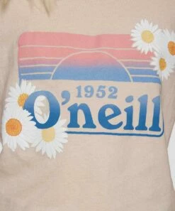Coupon 🔥 O'Neill Pink & Blue Shadow 'O'Neill' Logo Flowers Crewneck Tee - 👧 Girls ⌛ -O'Neill Sales zu106424722 alt 2 tm1660679862