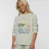 Deals ✨ O'Neill Heather Gray Sunrise Oversize Lillia Sweatshirt - 👧 Girls 🎁 -O'Neill Sales zu106424807 main tm1660679862