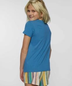 Hot Sale ๐ O'Neill Blue & Multicolor 'Flower Child' Crewneck Tee - ๐ง Girls ๐คฉ 11 Hot Sale ๐ O'Neill Blue & Multicolor 'Flower Child' Crewneck Tee - ๐ง Girls ๐คฉ -O'Neill Sales zu106424871 alt 4 tm1655218201