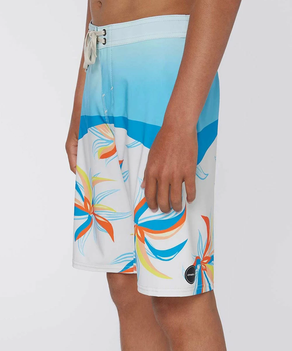 Best Pirce 🔔 O'Neill Cream & Blue Hyperfreak Boardshorts - Boys 😉 4 Best Pirce 🔔 O'Neill Cream & Blue Hyperfreak Boardshorts - Boys 😉 - Image 2