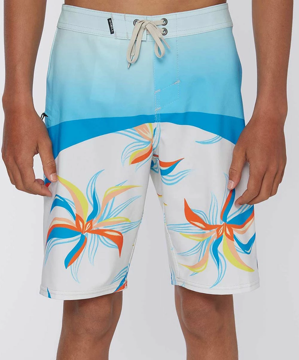 Best Pirce 🔔 O'Neill Cream & Blue Hyperfreak Boardshorts - Boys 😉 3 Best Pirce 🔔 O'Neill Cream & Blue Hyperfreak Boardshorts - Boys 😉