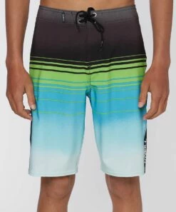Best reviews of ✨ O'Neill Black & Turquoise Sneakyfreak Mist Boardshorts - Boys ⭐