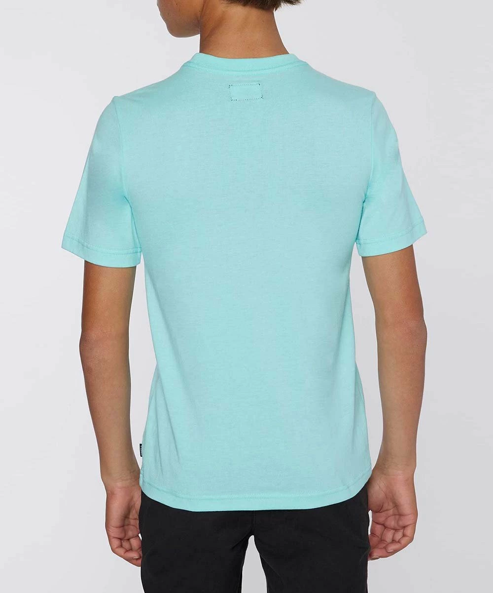 Cheapest 🛒 O'Neill Turquoise & Green Heist Crewneck Tee - Boys 🎁 5 Cheapest 🛒 O'Neill Turquoise & Green Heist Crewneck Tee - Boys 🎁 - Image 3