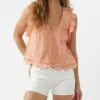 Outlet ๐ O'Neill Peach Isla Ruffle-Accent Flutter-Sleeve Top - Juniors ๐ 2 Outlet ๐ O'Neill Peach Isla Ruffle-Accent Flutter-Sleeve Top - Juniors ๐ -O'Neill Sales zu106672901 main tm1656517253