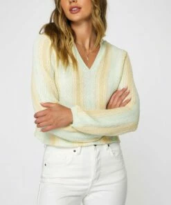 Best Pirce ๐งจ O'Neill Yellow Stripe V-Neck Catamaran Crop Top - Juniors ๐ 8 Best Pirce ๐งจ O'Neill Yellow Stripe V-Neck Catamaran Crop Top - Juniors ๐ -O'Neill Sales zu106677225 alt 6 tm1656517253