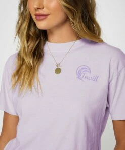 Best reviews of 🛒 O'Neill Purple Palm Tree 'O'Neill' Wavey Daze Tee - Juniors ⭐ -O'Neill Sales zu106683054 alt 5 tm1656517253