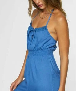 Best deal ๐ O'Neill Blue Malie Open-Back Halter Jumpsuit - Juniors ๐ 10 Best deal ๐ O'Neill Blue Malie Open-Back Halter Jumpsuit - Juniors ๐ -O'Neill Sales zu106701900 alt 5 tm1656516914