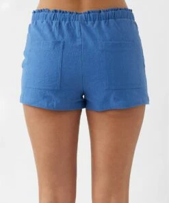 Wholesale ❤️ O'Neill Blue Carlene Smocked Shorts - Juniors 🧨 -O'Neill Sales zu106702159 alt 2 tm1656516914