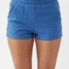 Wholesale ❤️ O'Neill Blue Carlene Smocked Shorts - Juniors 🧨