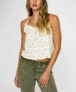 Hot Sale โ๏ธ O'Neill White Abstract Sandra Ruffle-Accent Crop Top - Juniors ๐ 8 Hot Sale โ๏ธ O'Neill White Abstract Sandra Ruffle-Accent Crop Top - Juniors ๐ -O'Neill Sales zu106702165 main tm1656516914