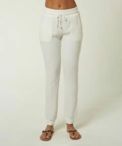 Budget ๐ O'Neill White Coastal Drawstring Waffle-Knit Pants - Juniors ๐ 10 Budget ๐ O'Neill White Coastal Drawstring Waffle-Knit Pants - Juniors ๐ -O'Neill Sales zu106706144 alt 4 tm1656516914