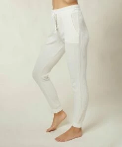 Budget 🔔 O'Neill White Coastal Drawstring Waffle-Knit Pants - Juniors 🎁