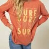 Coupon 😀 O'Neill Sandstone 'Go Out And Surf' Long-Sleeve Tee - Juniors 😍 -O'Neill Sales zu106706169 main tm1656516914