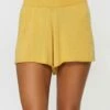 Best Pirce ✨ O'Neill Yellow Mila Shorts - Juniors 🎁 -O'Neill Sales zu106706497 main tm1656516914