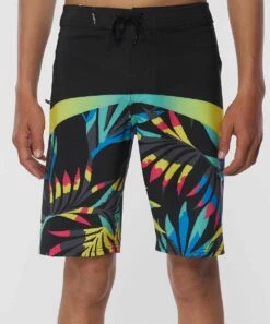 Cheapest ✔️ O'Neill Black & Blue Floral Hyperfreak Boardshorts - Boys 👍