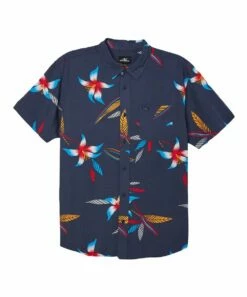 Best reviews of 🔥 O'Neill Navy & Red Floral Yabro Button-Up - Boys 🥰 -O'Neill Sales zu107962586 alt 4 tm1660679862