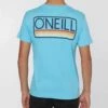 Deals 😀 O'Neill Blue & Orange 'O'Neill' Logo Headquarters Crewneck Tee - Boys 👍