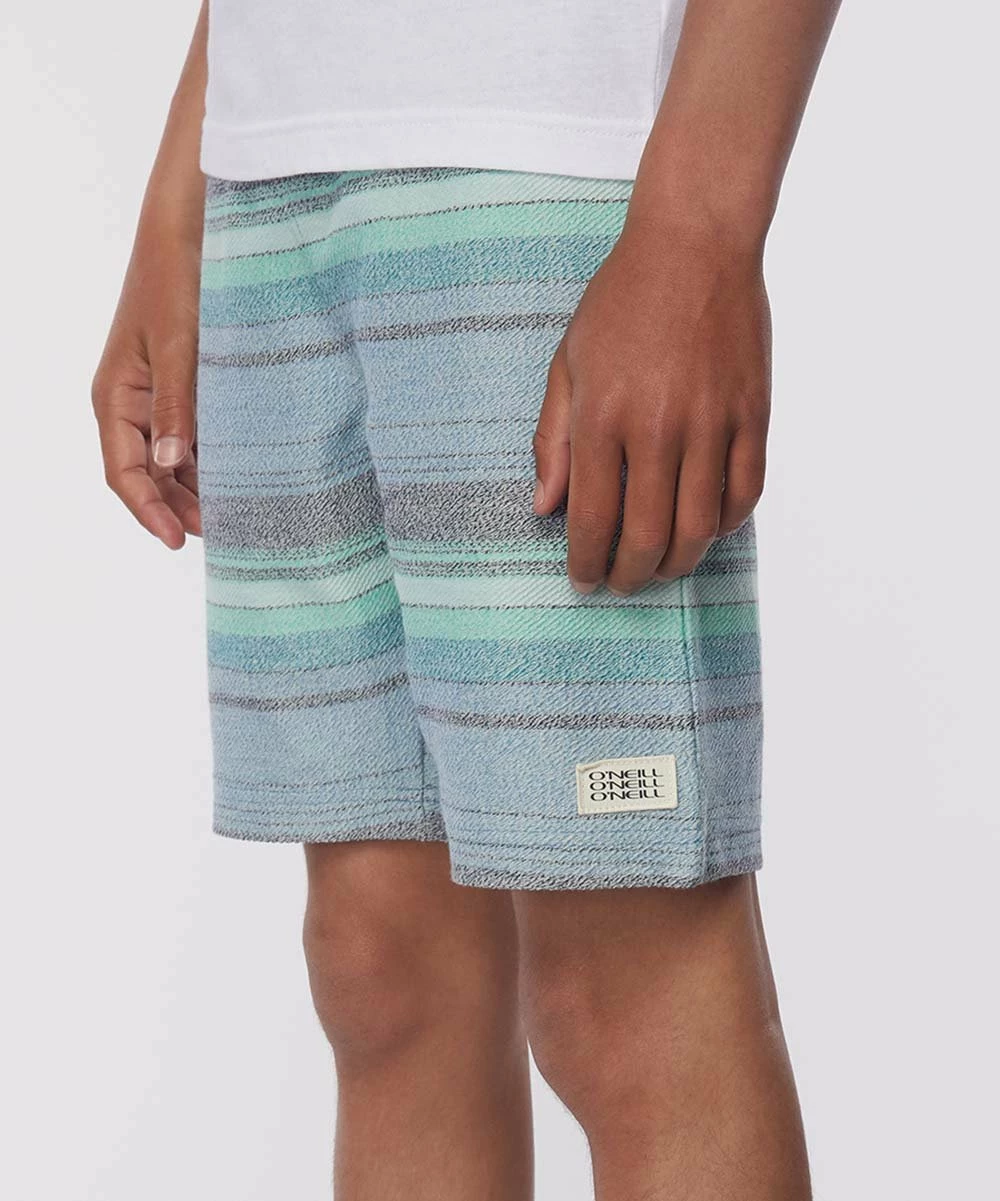 Best deal 🤩 O'Neill Blue Shadow & Green Stripe Bavaro Bermuda Shorts - Boys 🥰 4 Best deal 🤩 O'Neill Blue Shadow & Green Stripe Bavaro Bermuda Shorts - Boys 🥰 - Image 2