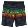 Buy 🥰 O'Neill Rust & Green Geometric Hyperfreak Haleakala Boardshorts - Boys 😍 -O'Neill Sales zu107962704 main tm1660679862