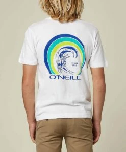 Best reviews of 🔔 O'Neill White & Blue Logo Reverberation Crewneck Tee - Boys ✨