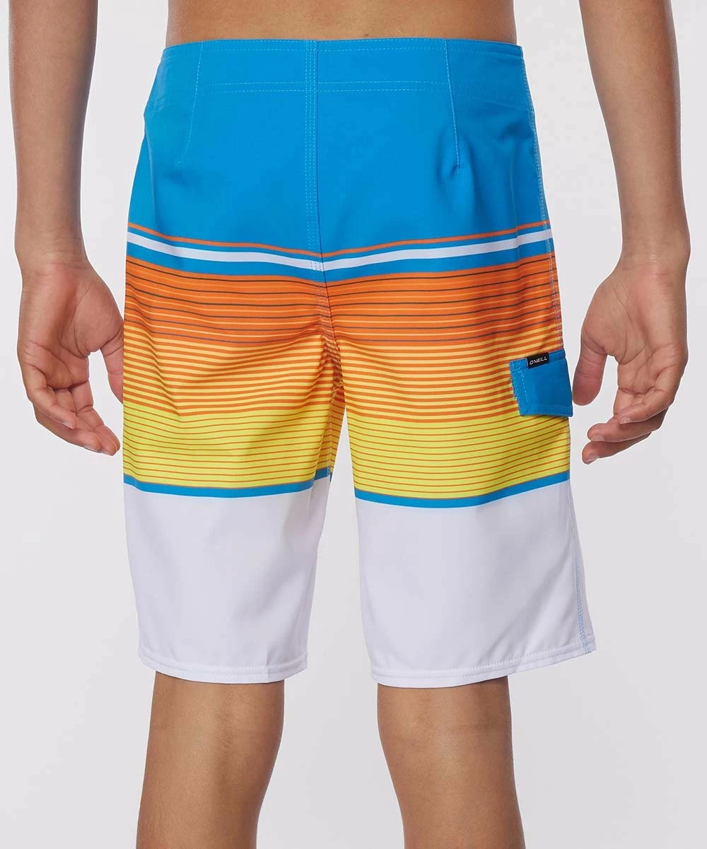 Buy ๐ O'Neill Blue & White Stripe Lennox Stretch Boardshorts - Boys ๐ 5 Buy ๐ O'Neill Blue & White Stripe Lennox Stretch Boardshorts - Boys ๐ - Image 3