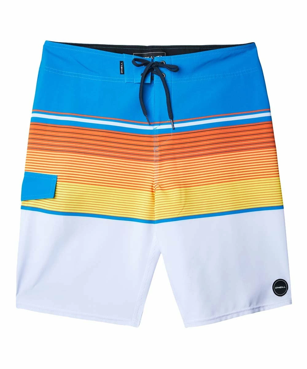 Buy ๐ O'Neill Blue & White Stripe Lennox Stretch Boardshorts - Boys ๐ 6 Buy ๐ O'Neill Blue & White Stripe Lennox Stretch Boardshorts - Boys ๐ - Image 4