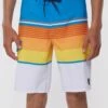 Buy 🛒 O'Neill Blue & White Stripe Lennox Stretch Boardshorts - Boys 🔔 -O'Neill Sales zu107968940 main tm1660679862